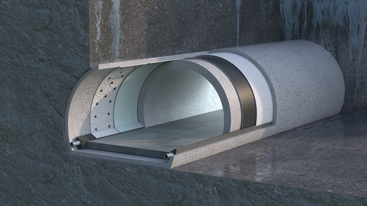 Protan Infraplan - kompleksowy system ochrony przed wodą dla tuneli i konstrukcji podziemnych