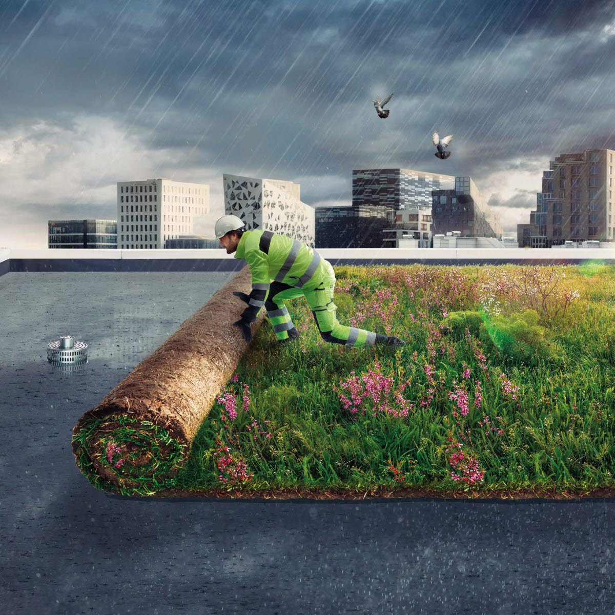 Dlaczego warto zakładać zielone dachy?