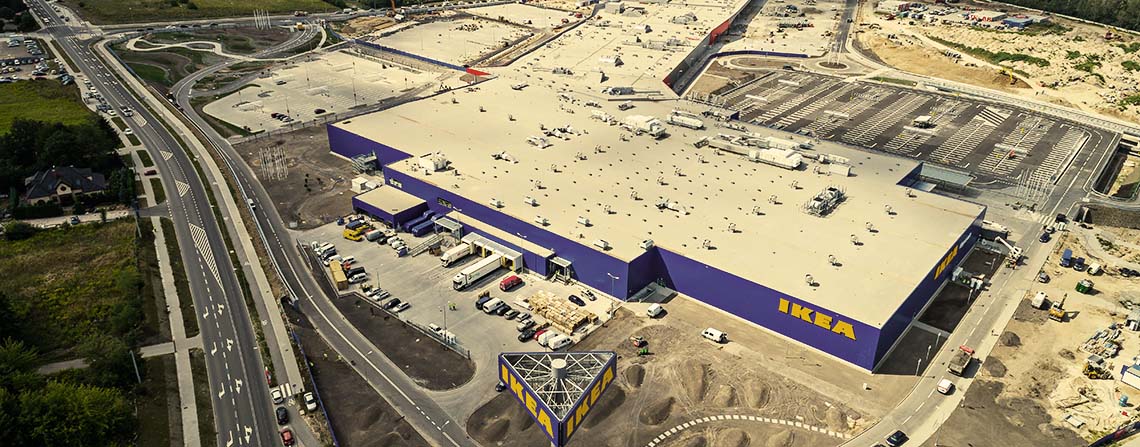 Dachy przemysłowe i membrany dachowe